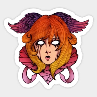 Wings of a Heart Sticker